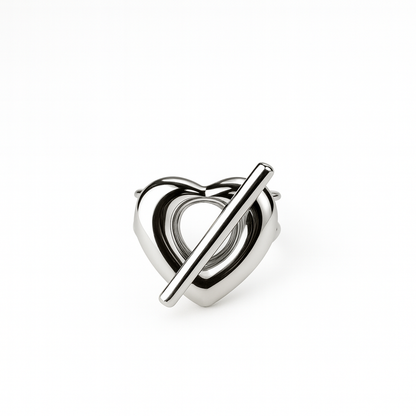 BAGUE COEUR LISA