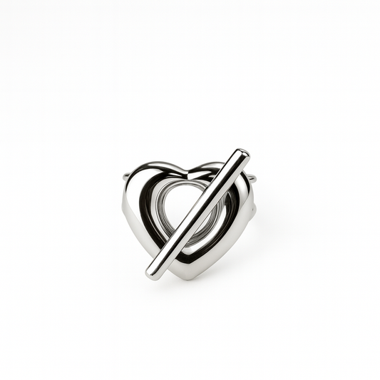 BAGUE COEUR LISA